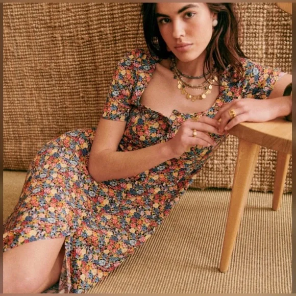 SEZANE VICTORIA DRESS - Picture 2 of 3